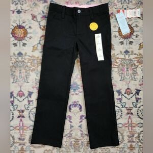 Cat & Jack Kids Straight Black Slacks School Uniform Pants, sz 5